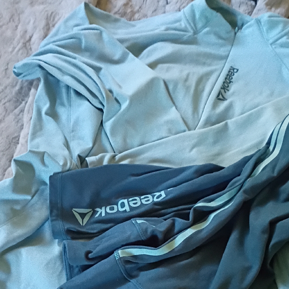 Reebok Sky Blue Athletic Set